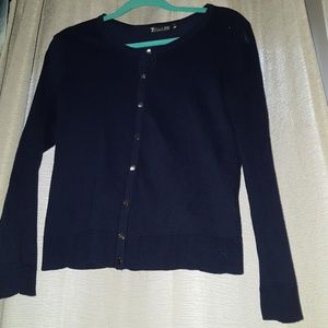 Navy blue cardigan